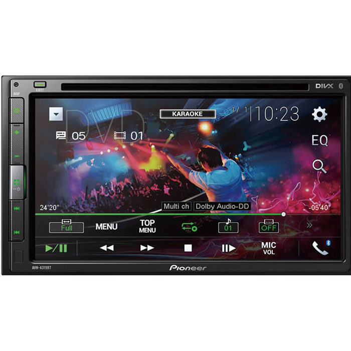 Autoradio Pioneer AVH-Z5250BT 6.8, bluetooth, pantalla táctil transparente